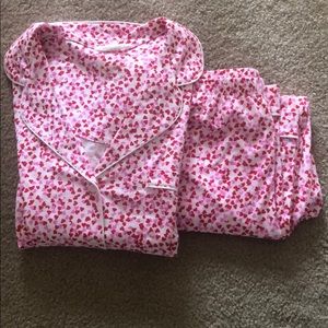 Kate Spade heart Pajama Set